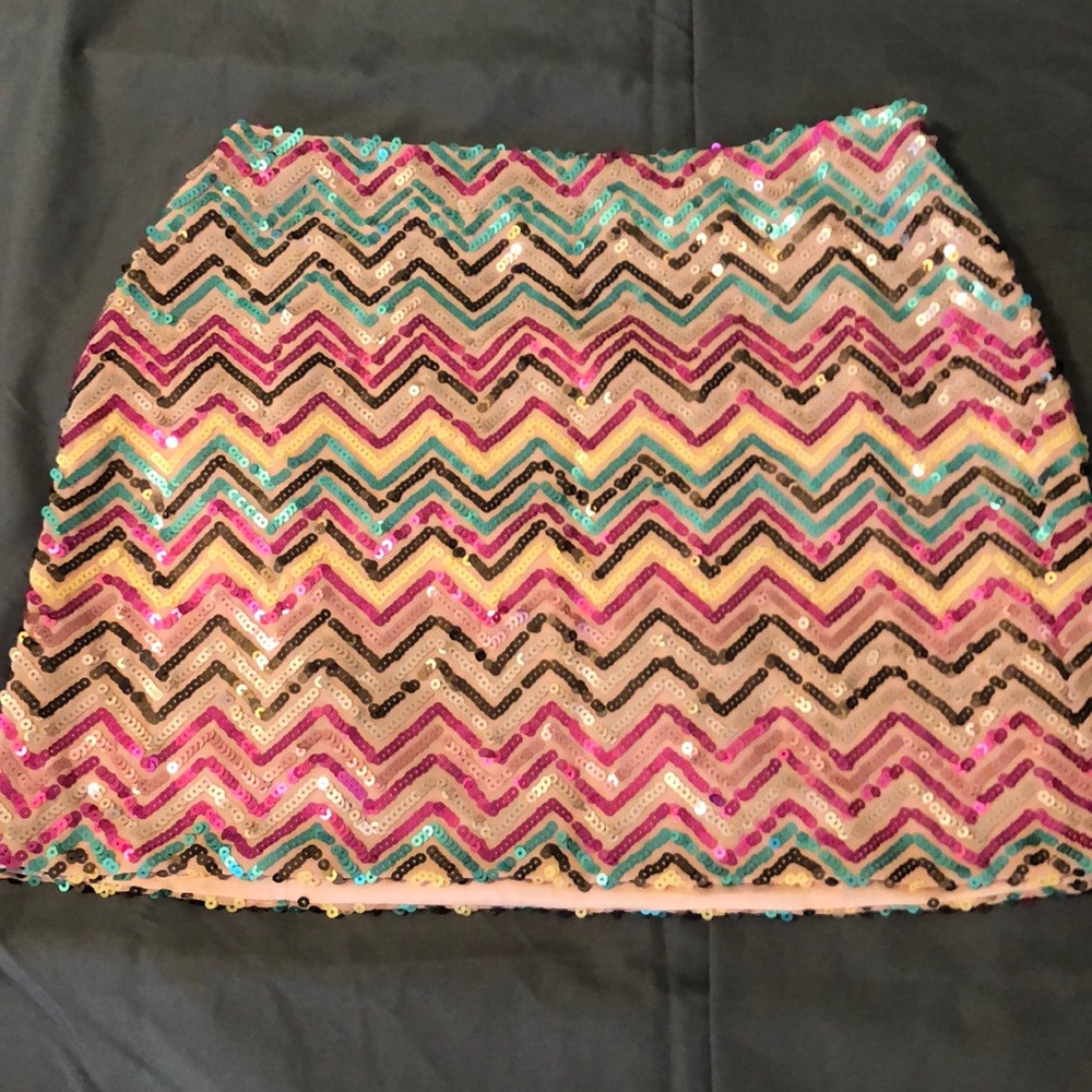 Sequin Mini-Skirt